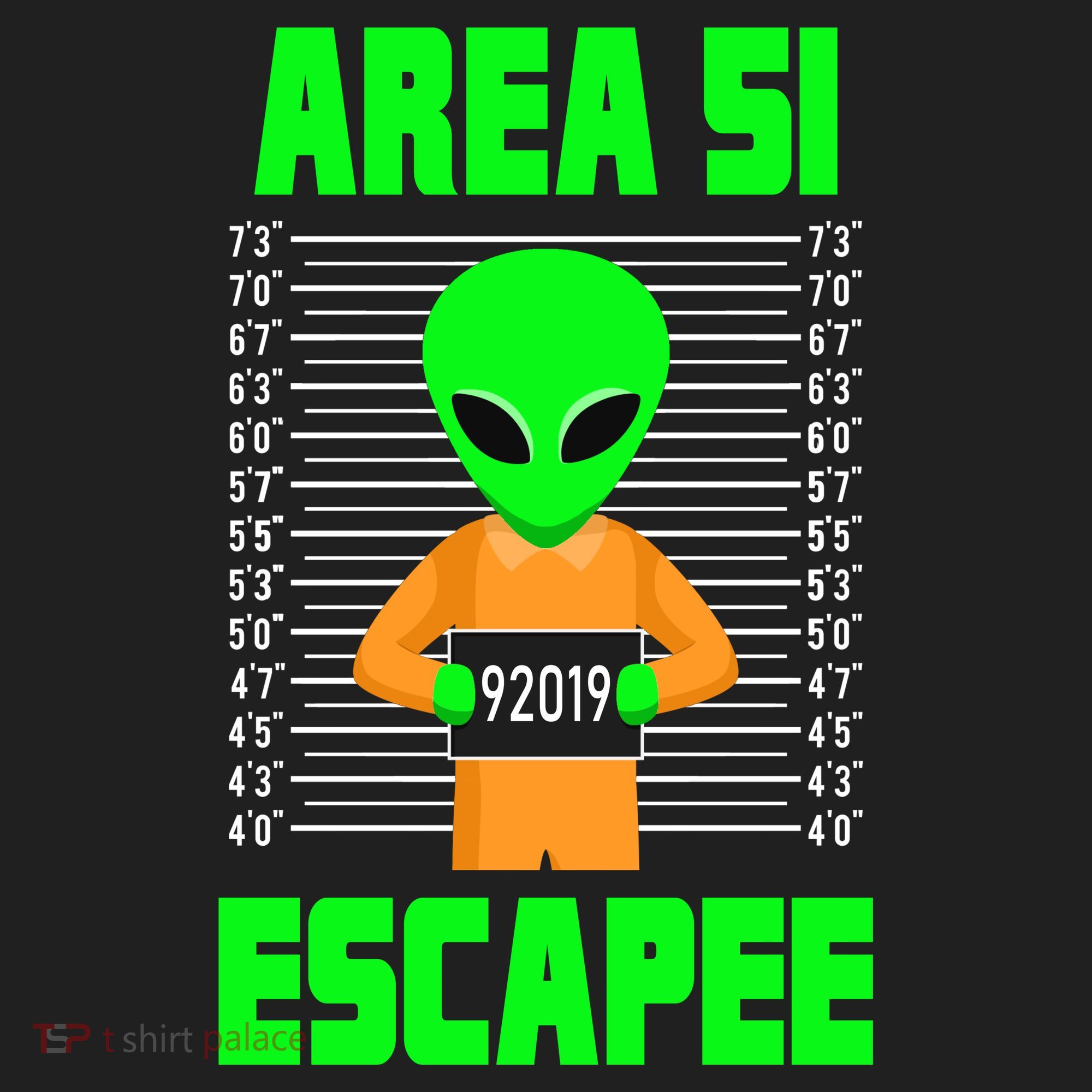 Storm Area 51 Alien Escapee Golf Towel