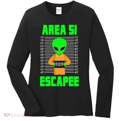 Storm Area 51 Alien Escapee Women's Long Sleeve Shirt