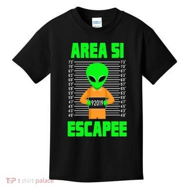 Storm Area 51 Alien Escapee Kids T-Shirt