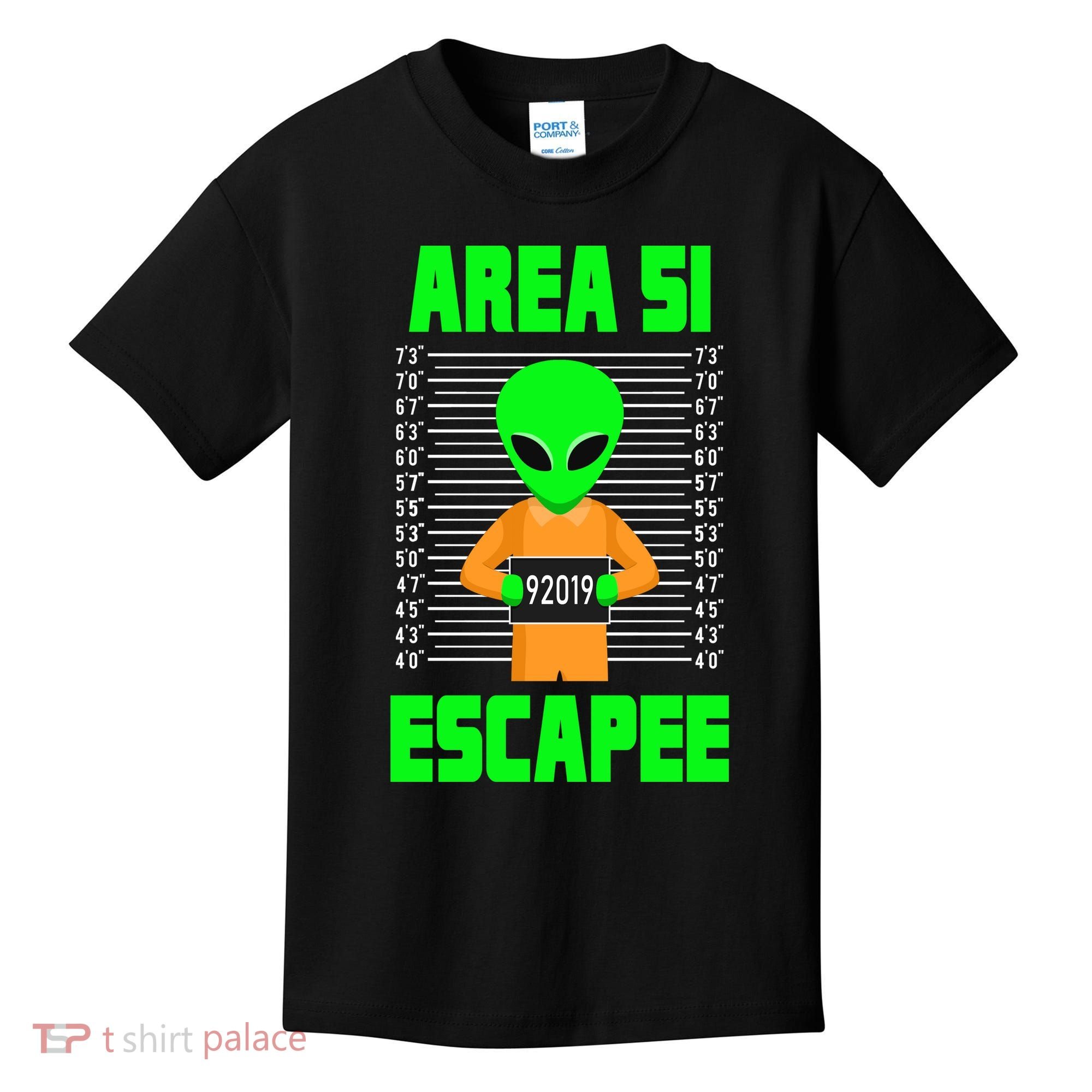 Storm Area 51 Alien Escapee Kids T-Shirt