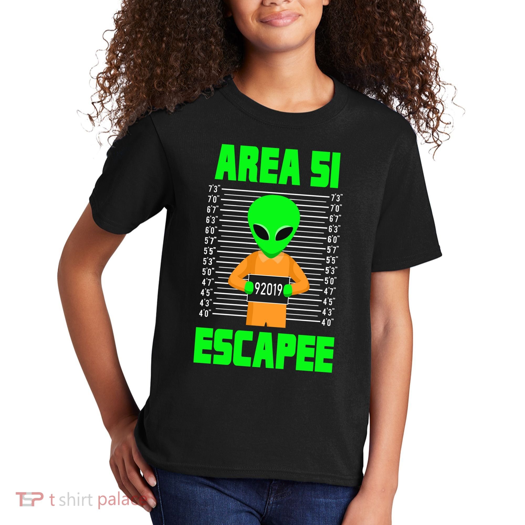 Storm Area 51 Alien Escapee Kids T-Shirt