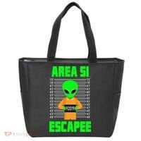 Storm Area 51 Alien Escapee Tote Bag thumb 0