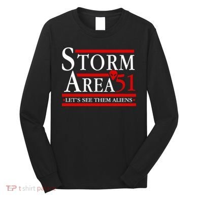 Storm Area 51 Campaign Long Sleeve Shirt