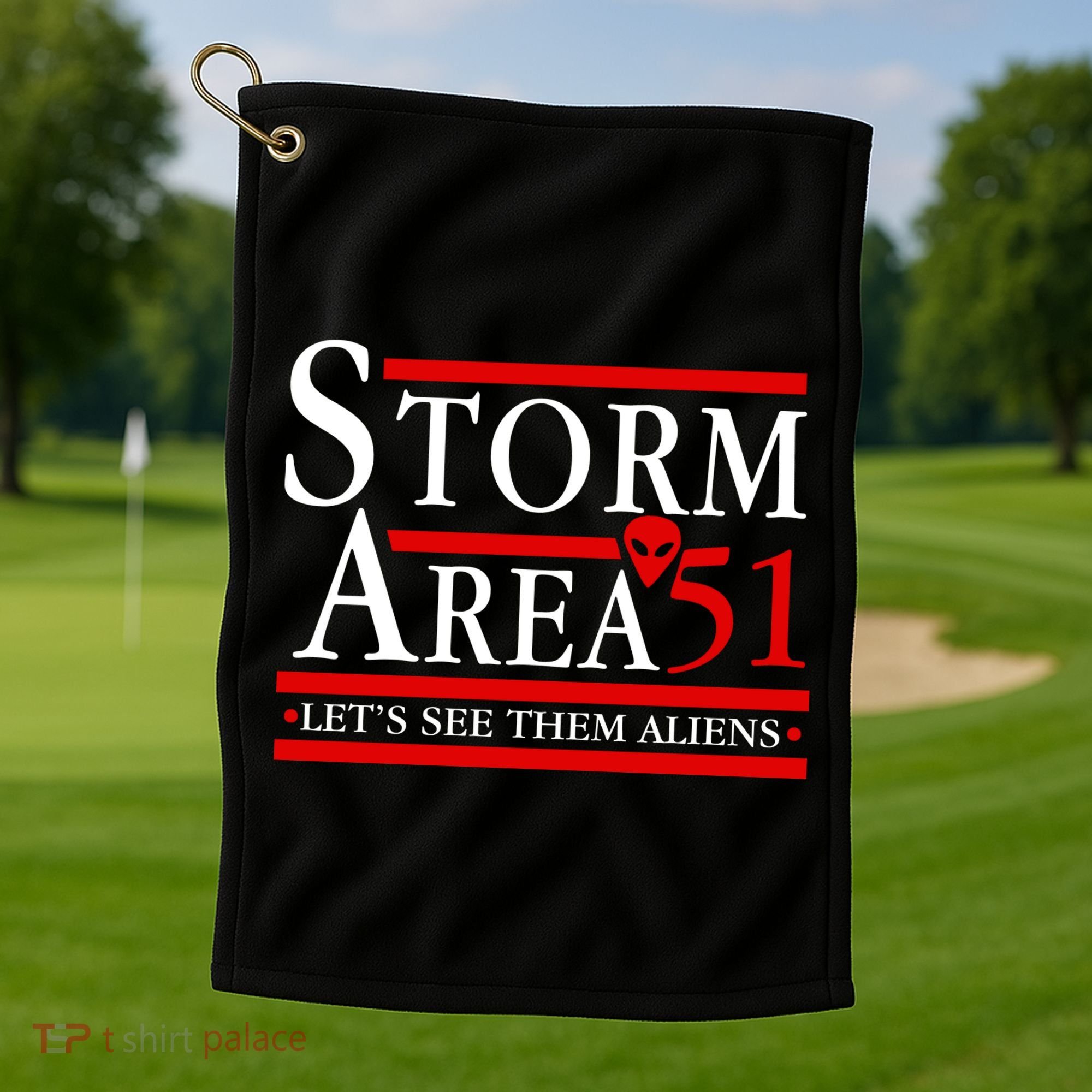 Storm Area 51 Campaign Golf Towel