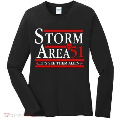 Storm Area 51 Campaign Women's Long Sleeve Shirt