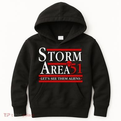 Storm Area 51 Campaign Kids Hoodie