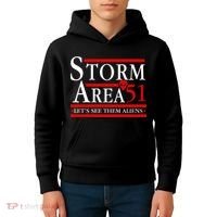 Storm Area 51 Campaign Kids Hoodie thumb 4