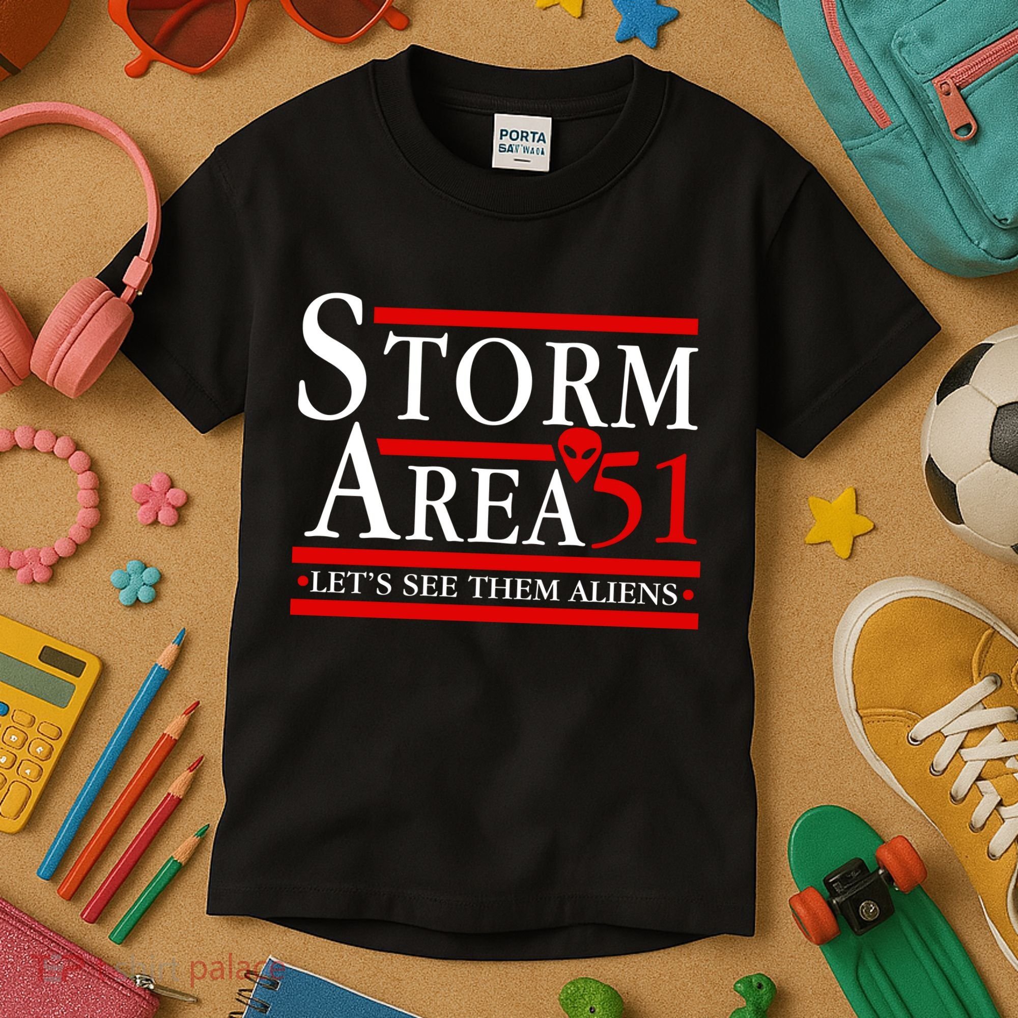 Storm Area 51 Campaign Kids T-Shirt