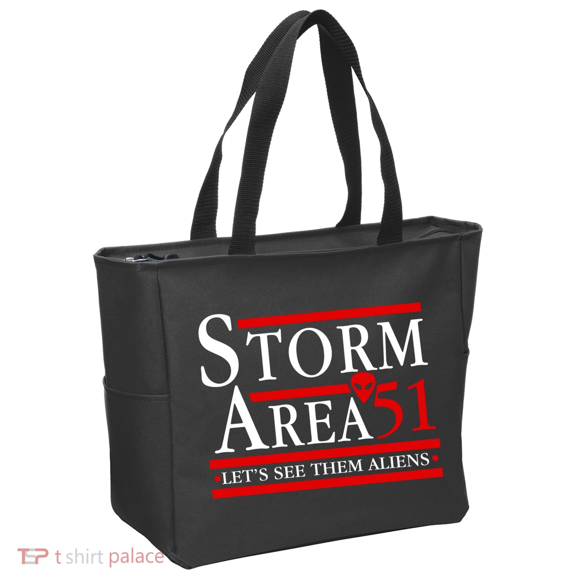 Storm Area 51 Campaign Tote Bag