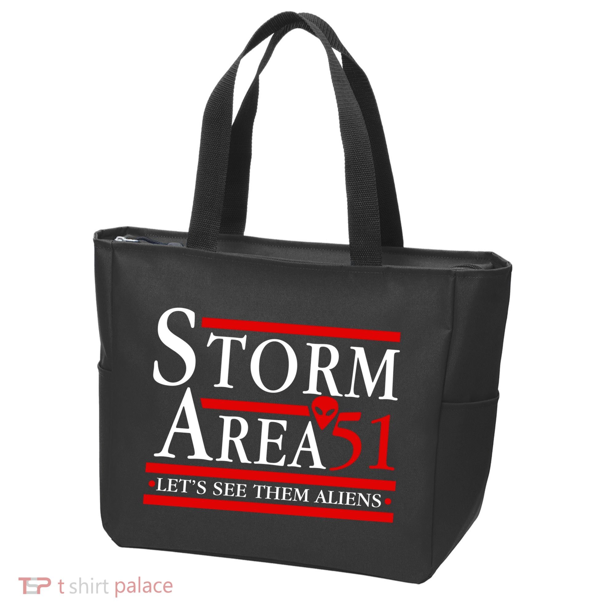 Storm Area 51 Campaign Tote Bag