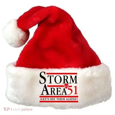 Storm Area 51 Campaign Santa Hat