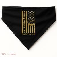 Storm Area 51 Golden Flag USA-Made Doggie Bandana thumb 0