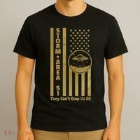 Storm Area 51 Golden Flag T-Shirt thumb 3
