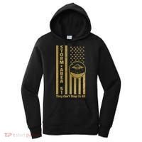 Storm Area 51 Golden Flag Women's Hoodie thumb 0