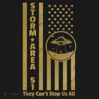 Storm Area 51 Golden Flag Mousepad thumb 1