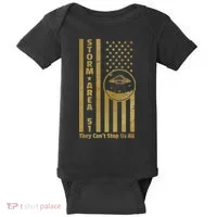Storm Area 51 Golden Flag Baby Bodysuit thumb 0