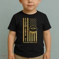 Storm Area 51 Golden Flag Toddler T-Shirt thumb 2