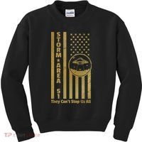 Storm Area 51 Golden Flag Kids Sweatshirt thumb 0