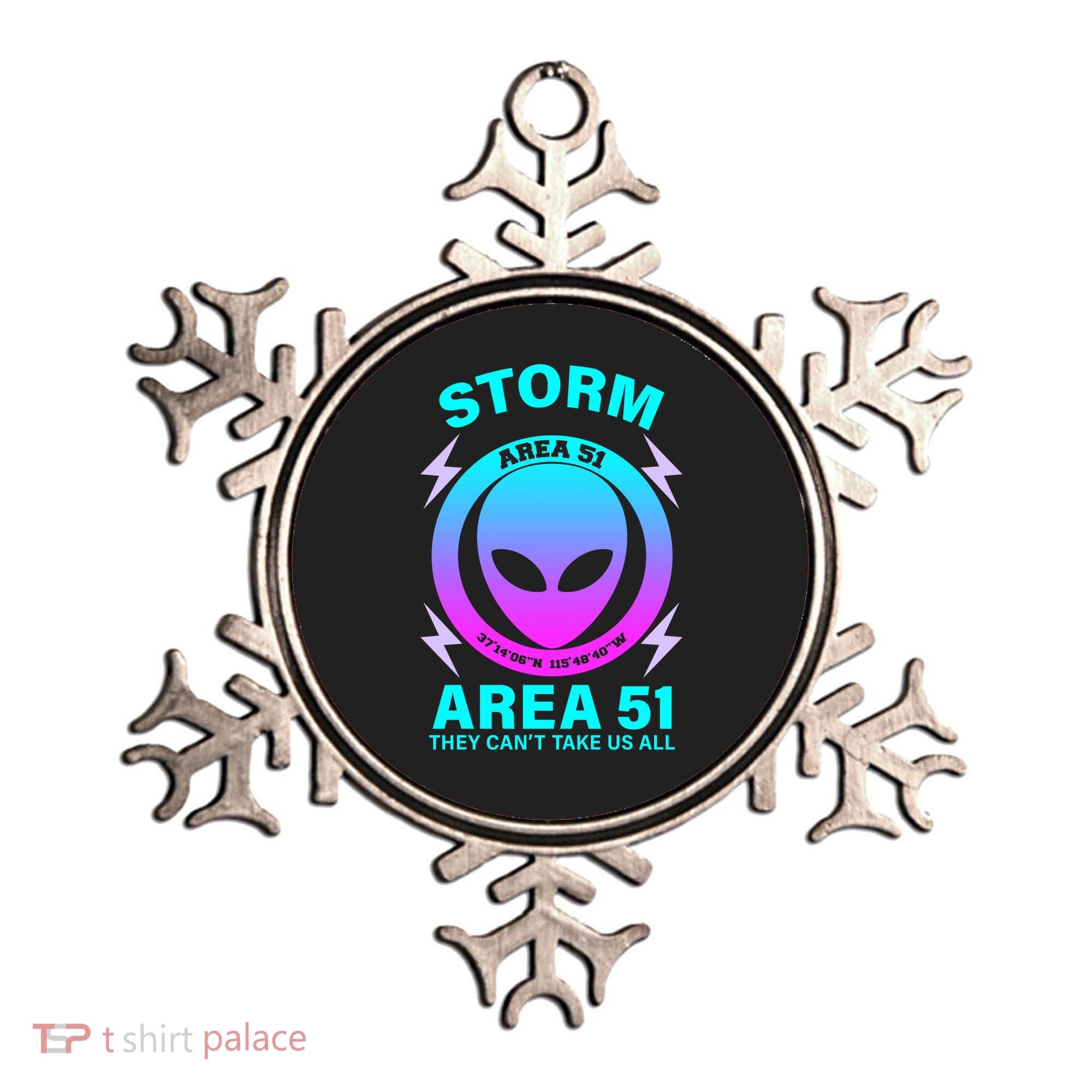 Storm Area 51 They Can't Stop Us All Ornament