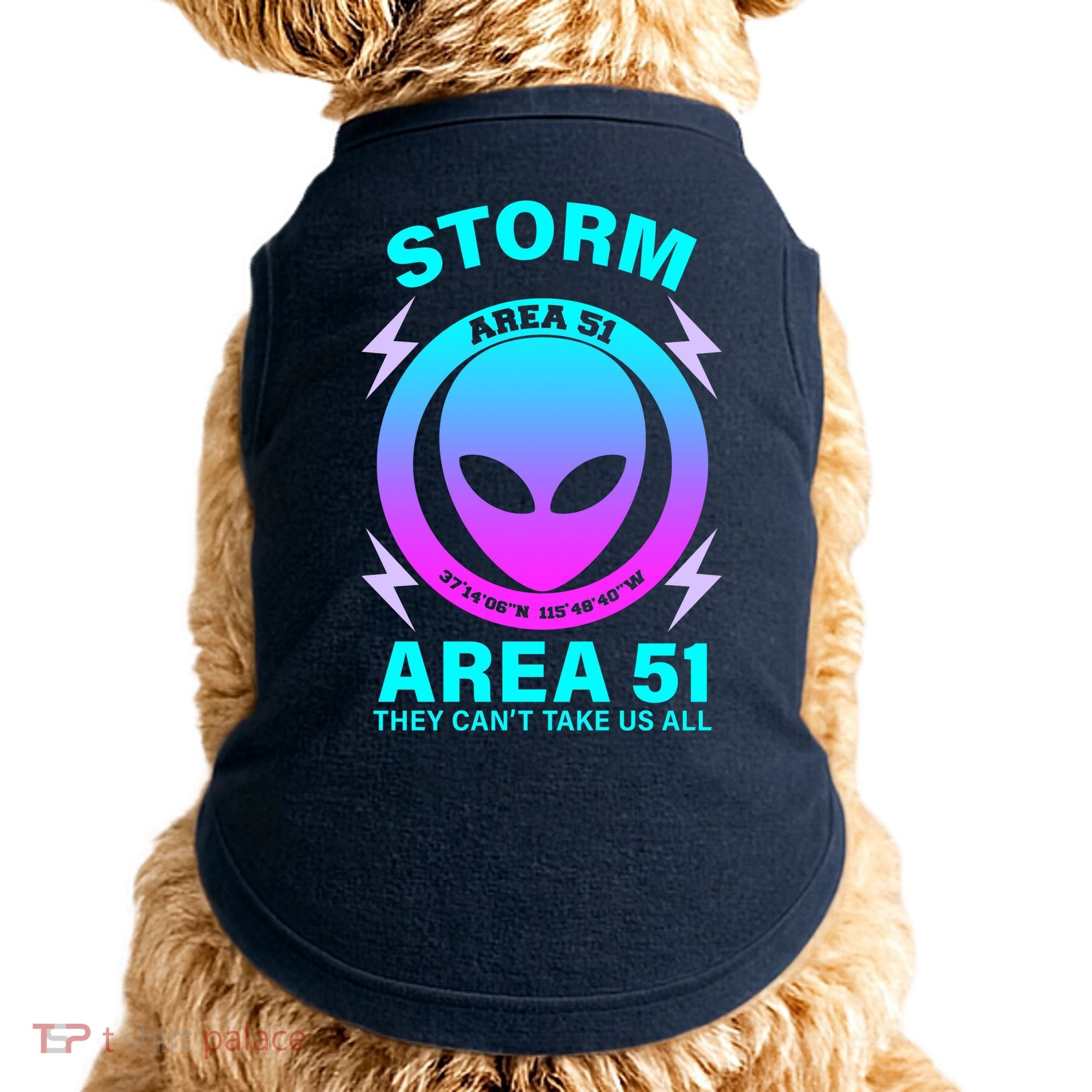 Storm Area 51 They Can't Stop Us All Doggie Tank