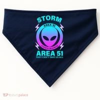 Storm Area 51 They Can't Stop Us All USA-Made Doggie Bandana thumb 0