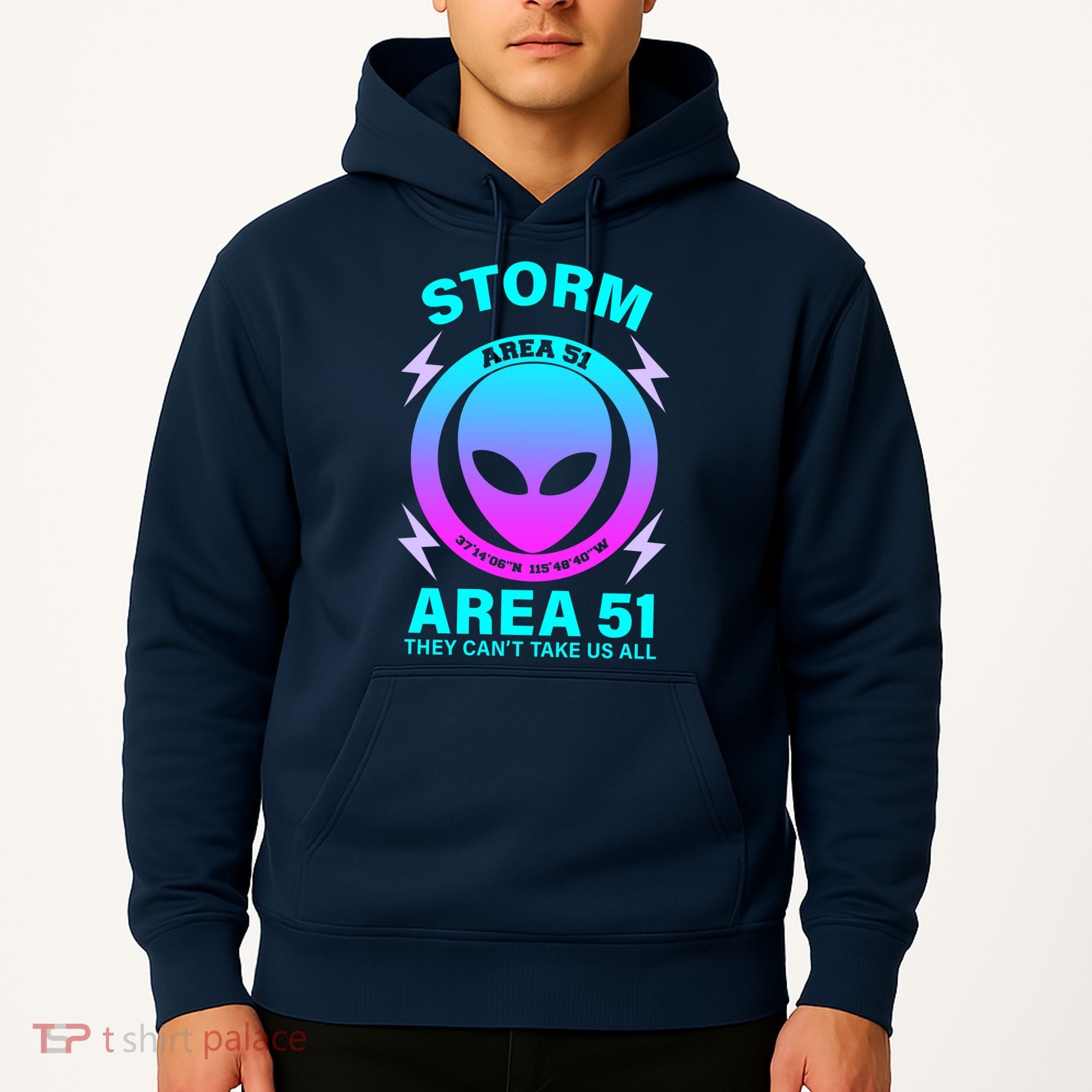 Storm Area 51 They Can't Stop Us All Hoodie