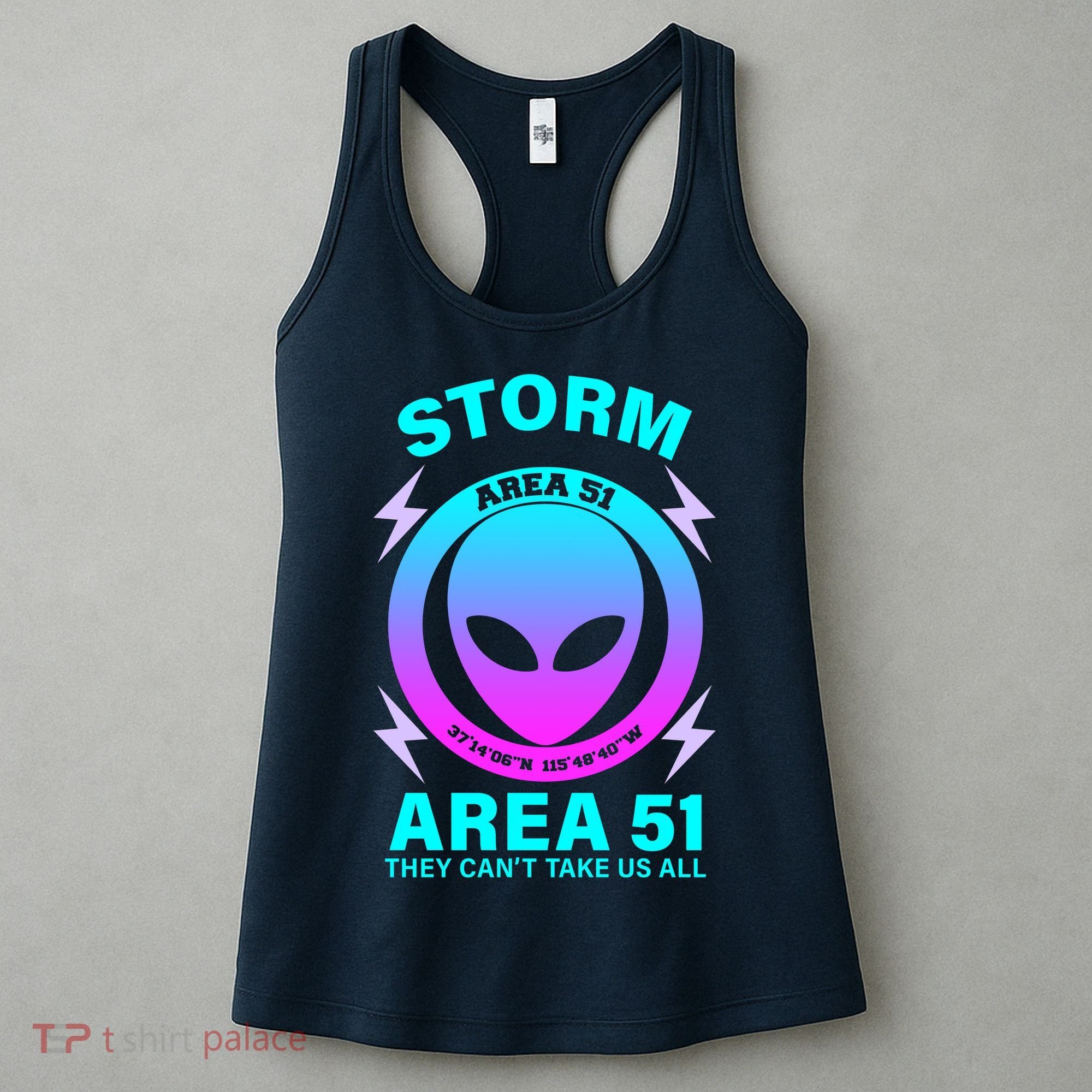 Storm Area 51 They Can't Stop Us All Women's Tank Top