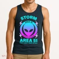 Storm Area 51 They Can't Stop Us All Tank Top thumb 3