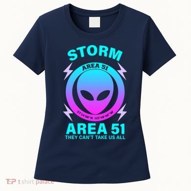 Storm Area 51 They Can't Stop Us All Women's T-Shirt