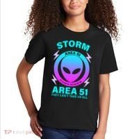 Storm Area 51 They Can't Stop Us All Kids T-Shirt thumb 2