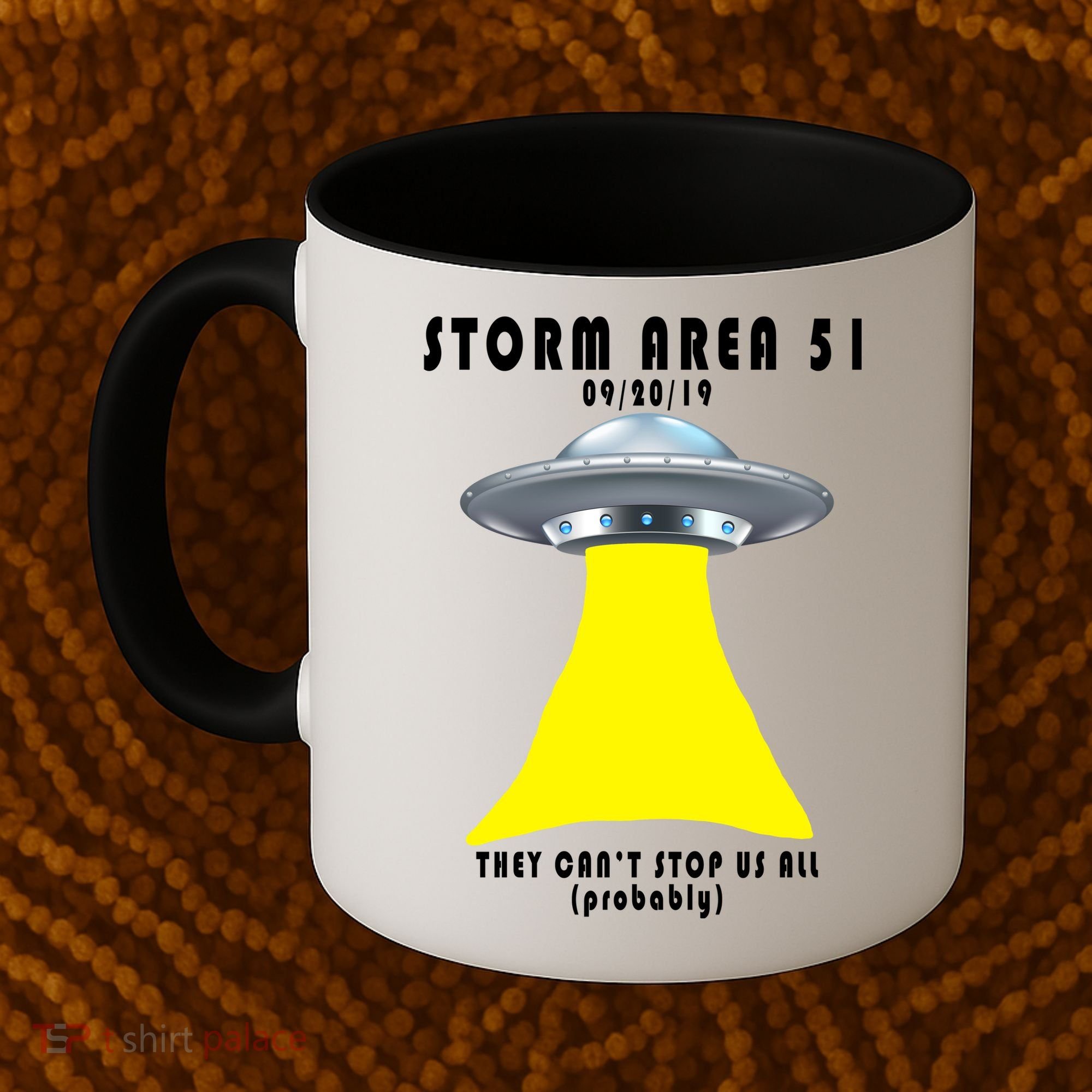 Storm Area 51 They Can't Stop Us Probably Coffee Mug