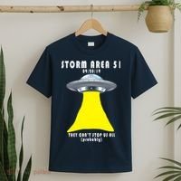 Storm Area 51 They Can't Stop Us Probably T-Shirt thumb 2
