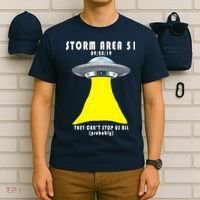 Storm Area 51 They Can't Stop Us Probably T-Shirt thumb 6