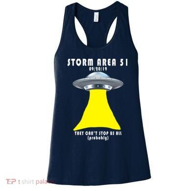 Storm Area 51 They Can't Stop Us Probably Women's Tank Top