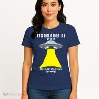 Storm Area 51 They Can't Stop Us Probably Women's T-Shirt thumb 4