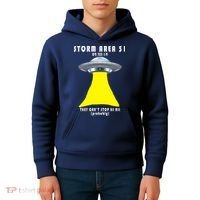 Storm Area 51 They Can't Stop Us Probably Kids Hoodie thumb 4