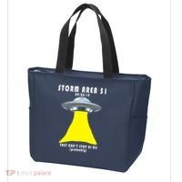 Storm Area 51 They Can't Stop Us Probably Tote Bag thumb 3