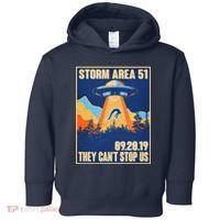 Storm Area 51 Travel Poster They Can't Stop Us Toddler Hoodie thumb 0