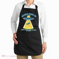 Storm Area 51 UFO Cat They Can't Stop Us All Apron thumb 2
