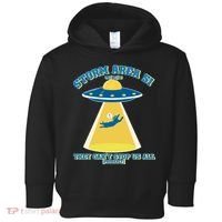 Storm Area 51 UFO Cat They Can't Stop Us All Toddler Hoodie thumb 0