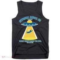 Storm Area 51 UFO Cat They Can't Stop Us All Tank Top thumb 0