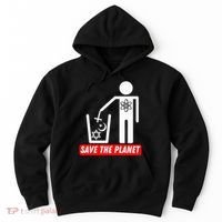 Save The Planet Humanist Anti Religion Atheist Atheism Hoodie thumb 0