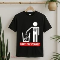Save The Planet Humanist Anti Religion Atheist Atheism T-Shirt thumb 2