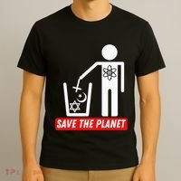 Save The Planet Humanist Anti Religion Atheist Atheism T-Shirt thumb 3