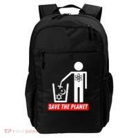 Save The Planet Humanist Anti Religion Atheist Atheism Backpack thumb 0