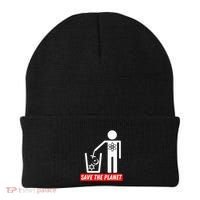 Save The Planet Humanist Anti Religion Atheist Atheism Beanie thumb 0