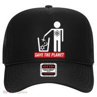 Save The Planet Humanist Anti Religion Atheist Atheism Hat thumb 0