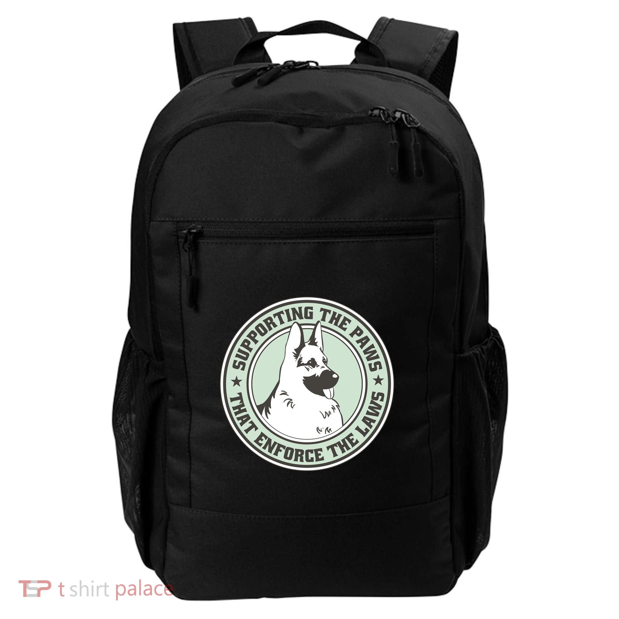 Supporting The Paws That Enforce The Laws Backpack