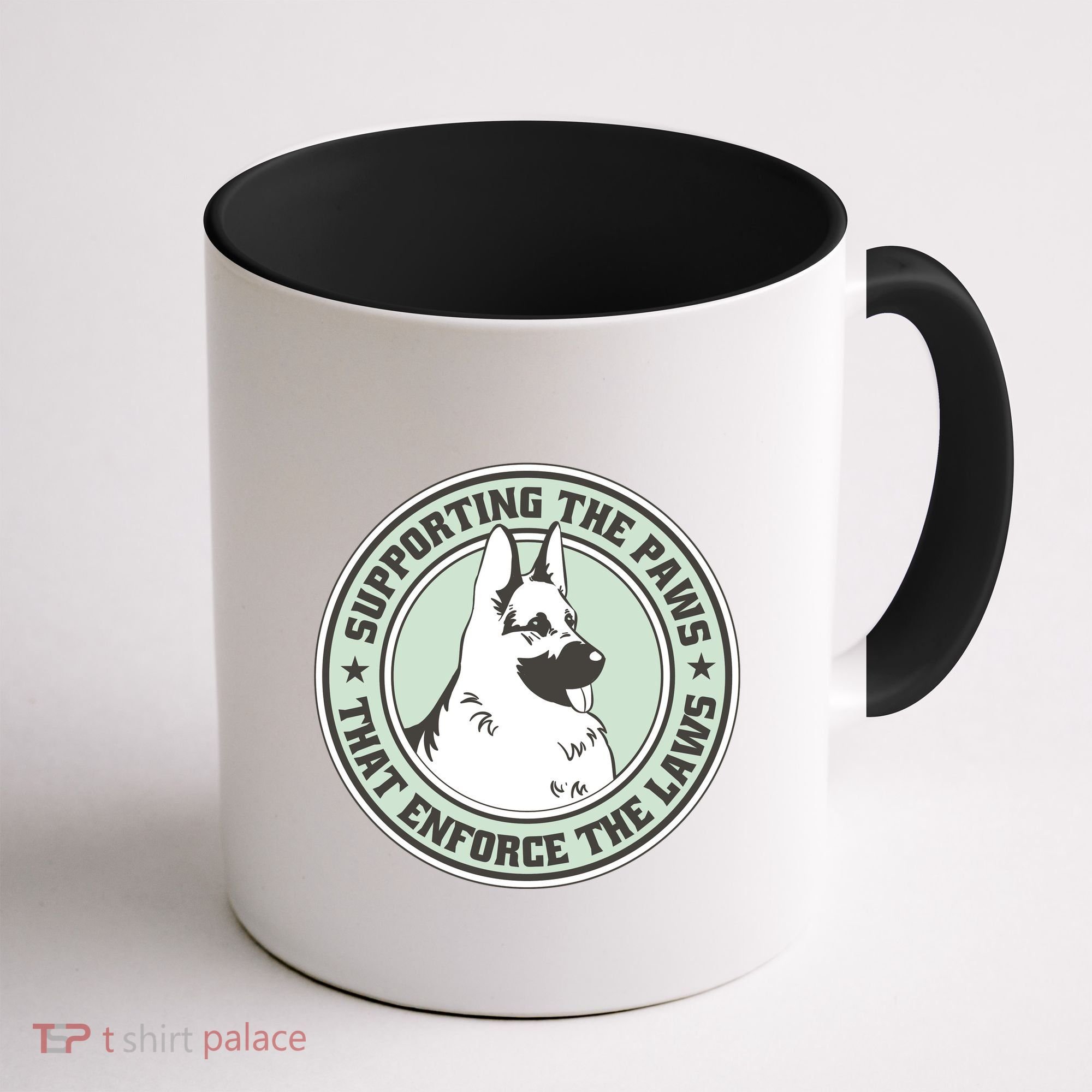 Supporting The Paws That Enforce The Laws Coffee Mug