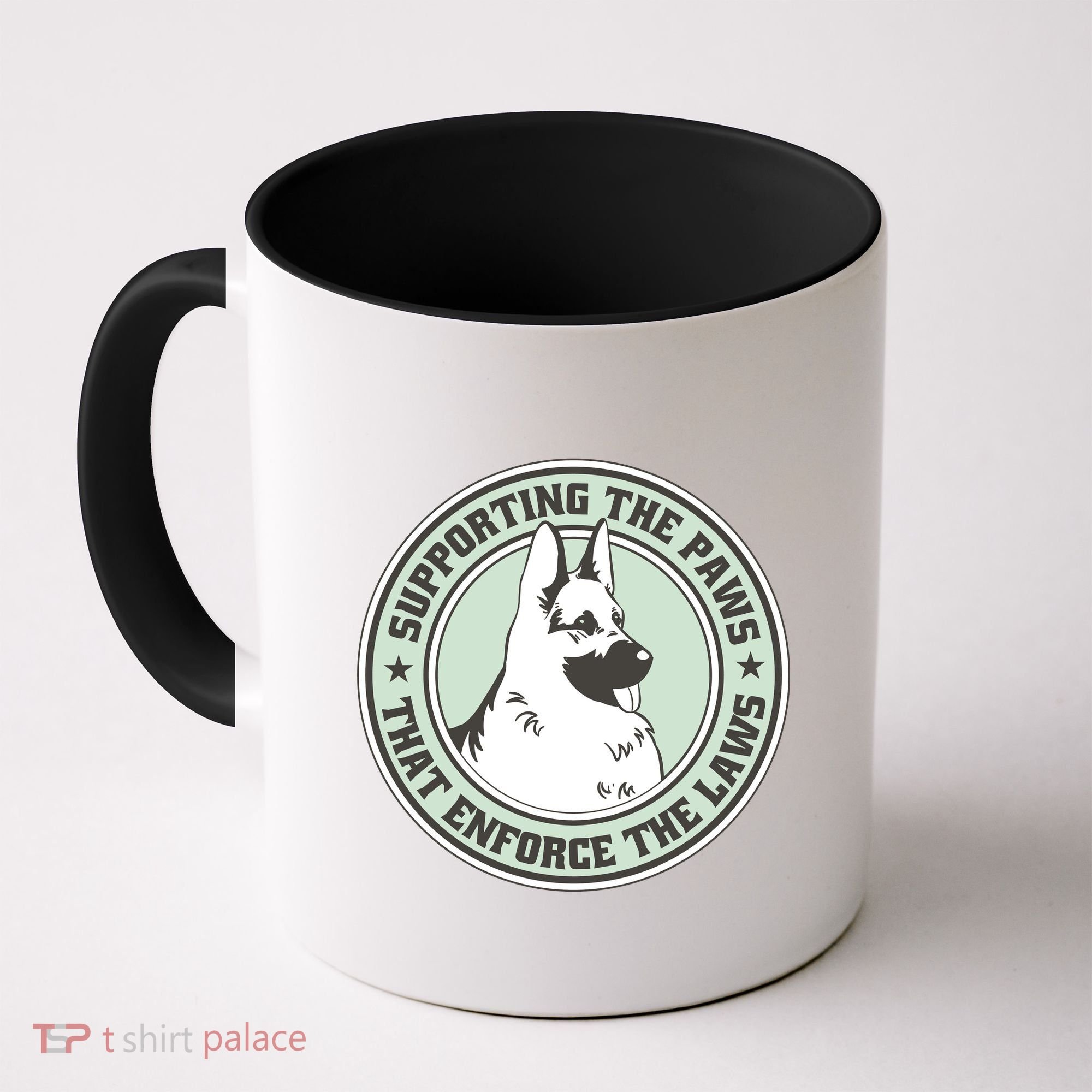 Supporting The Paws That Enforce The Laws Coffee Mug